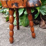 Pair of tripod stools