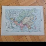 Larousse map of Asia