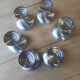 6 antique stainless steel ice cream cups Remy Letang