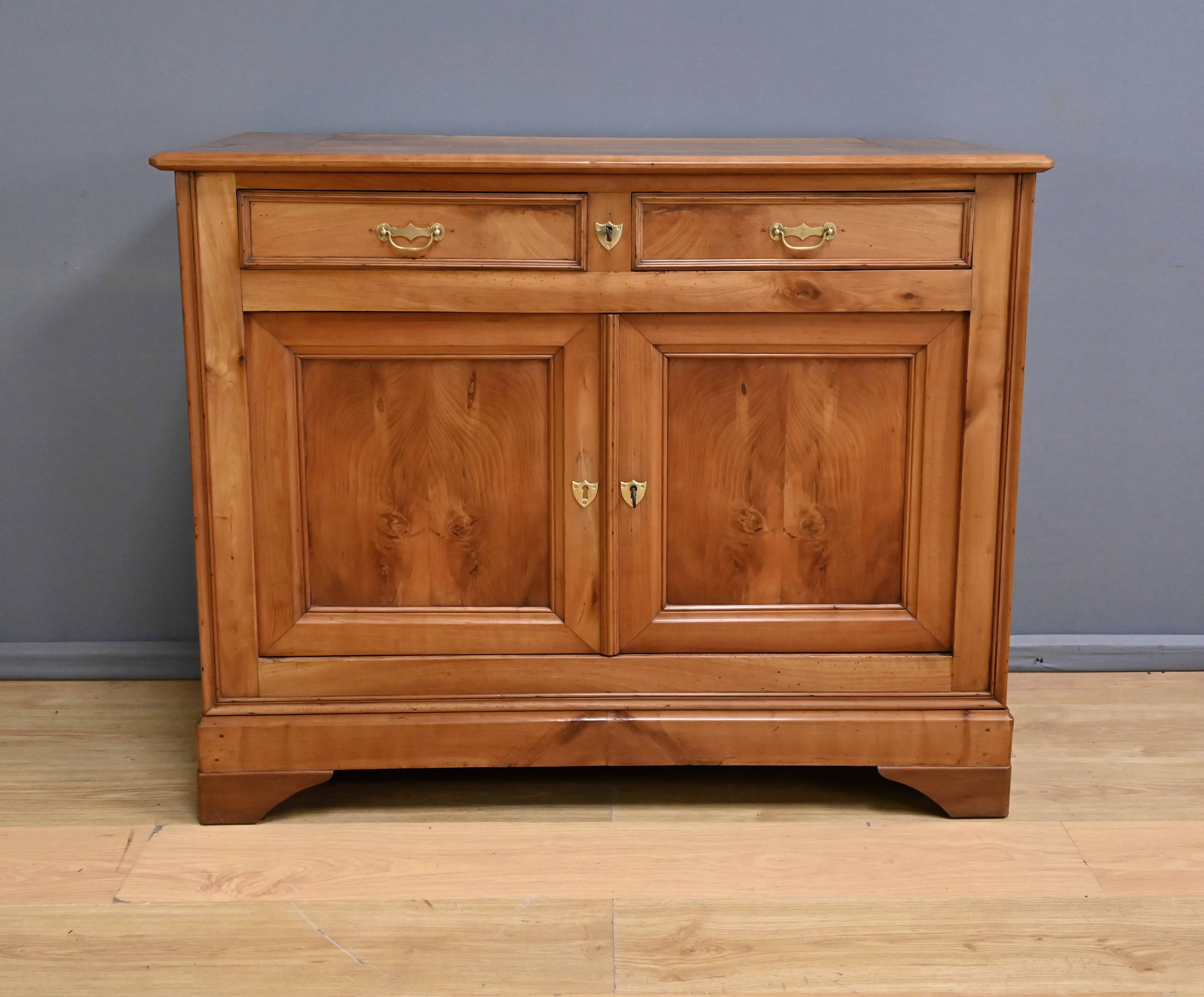 Cherrywood sideboard, Louis-Philippe style – 1900