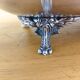 Antique silver-plated centrepiece with hallmark.