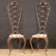 Pair of Italian chairs from the 60s Pier Luigi Colli