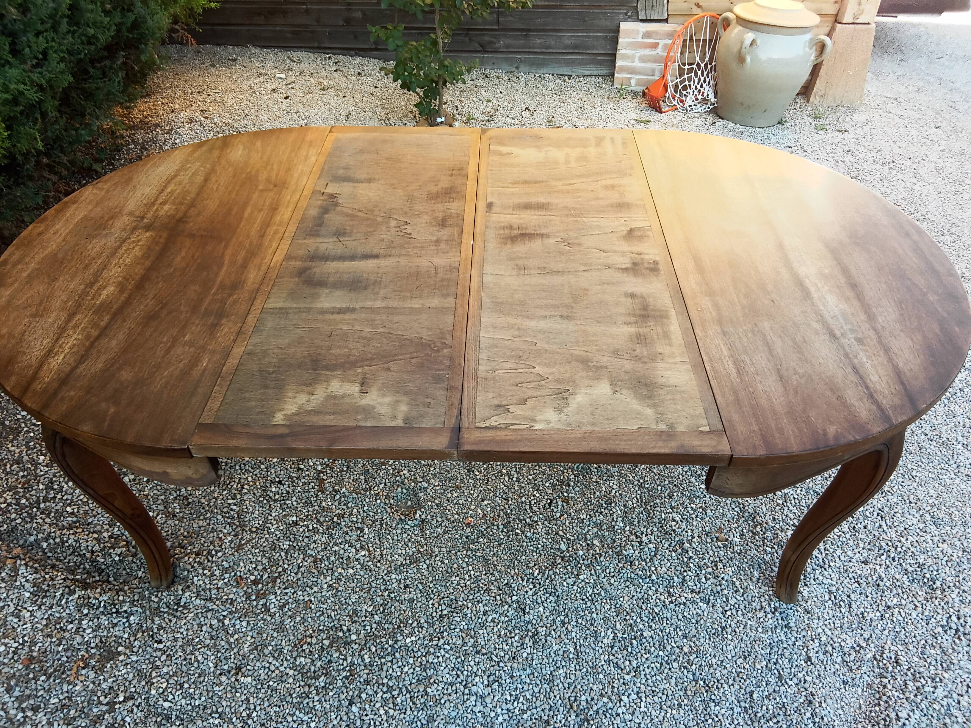 Round table + two extensions