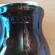 Lever amber Apothecary bottle