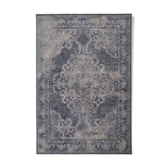 Tapis persan bleu nuit 2x3 m