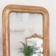 Miroir doré à la feuille Louis Philippe (  77 cm x  59 cm )
