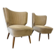 Ensemble de 2 fauteuils cocktail vintage / fauteuils / petits fauteuils