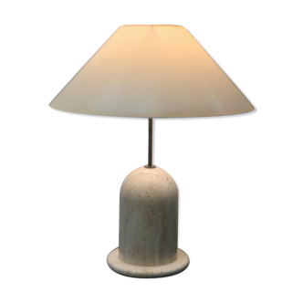 Vintage lamp in Italian travertine 1970