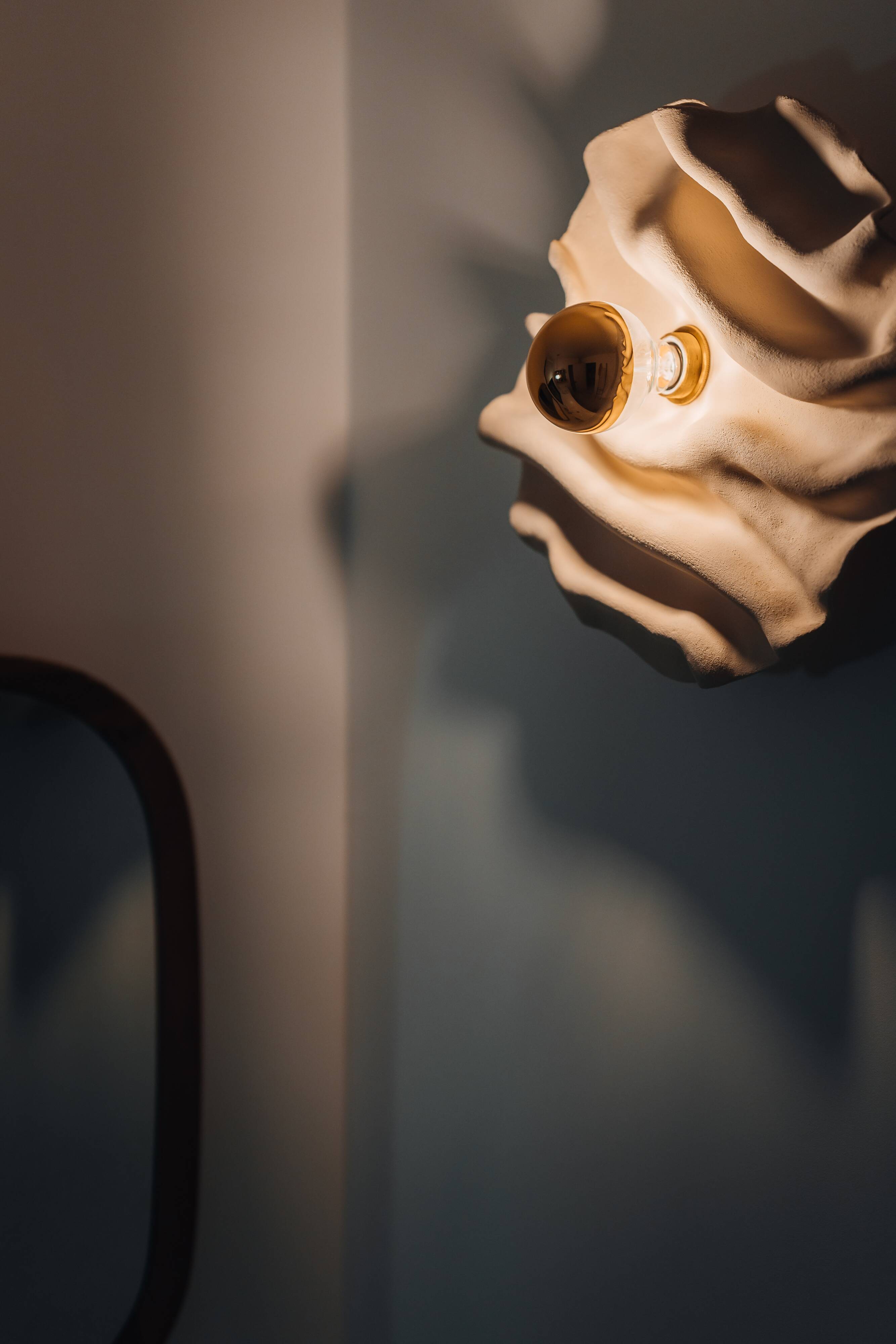 Jane chamotte stoneware wall light