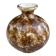 Limoges Porcelain Round Vase – Marble Effect / Scalloped
