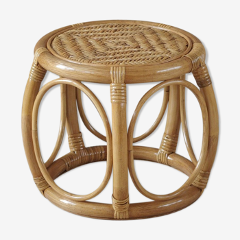 Rattan stool