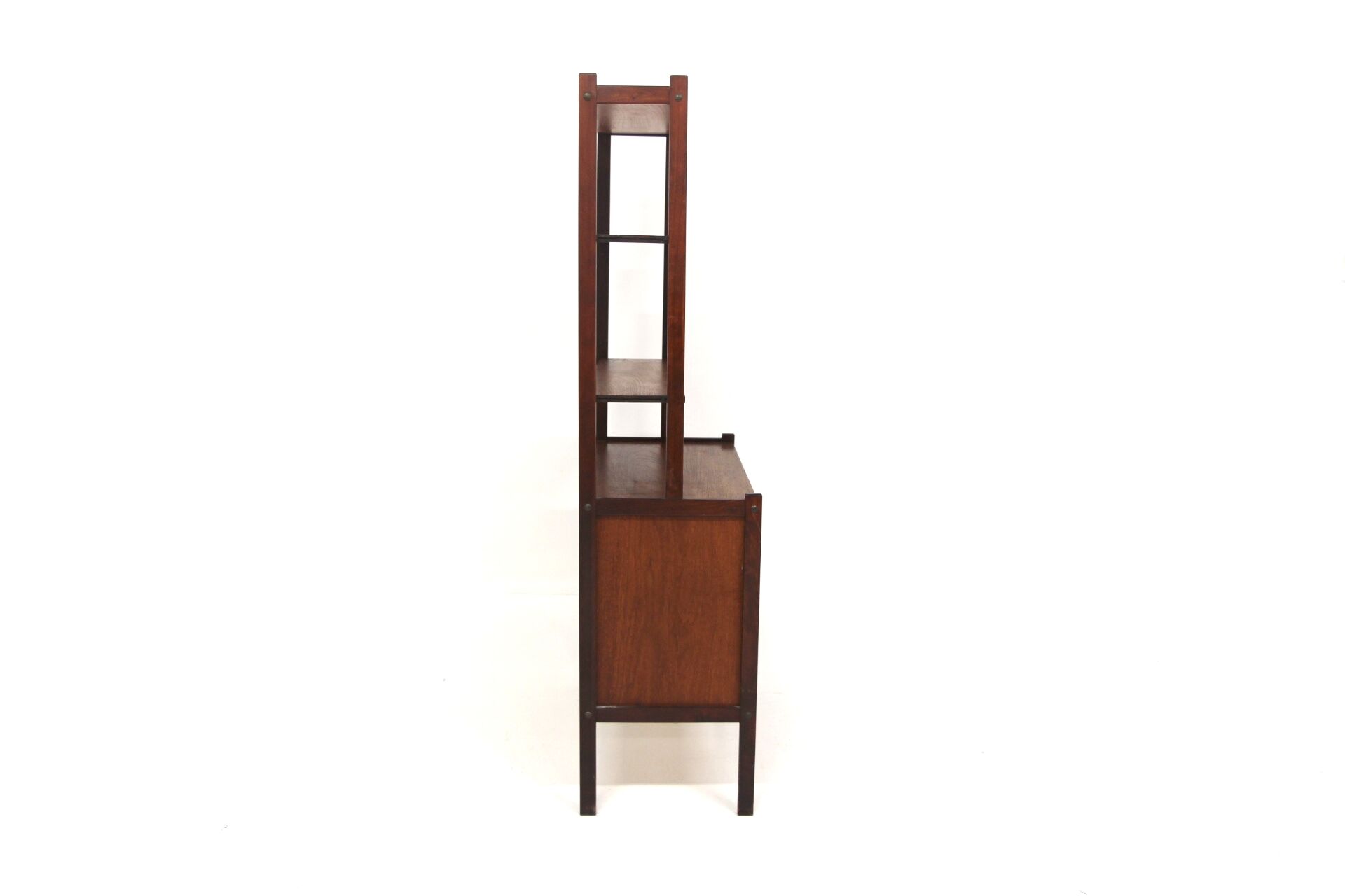 Bibliothèque scandinave en teck, Suède, 1960