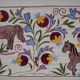 Hand-knotted rug, vintage Turkish rug 50x184 cm
