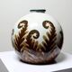 Small porcelain ball vase Tharaud Limoges circa 1920-1940