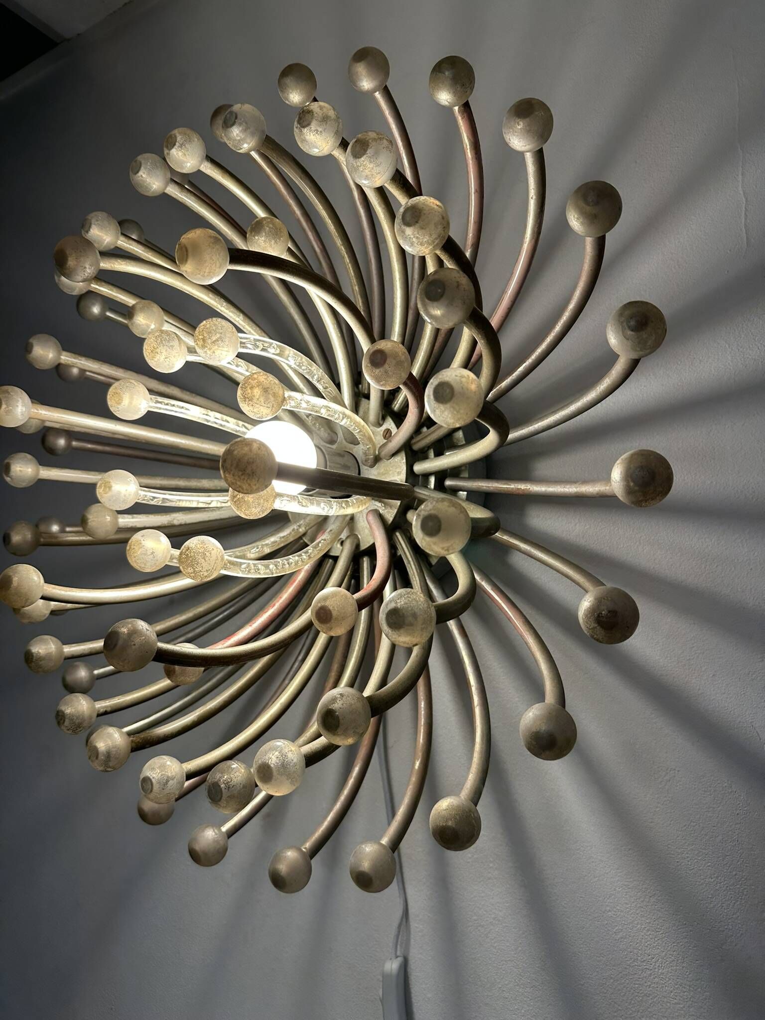 Pistillo studio tetrach wall light, milano for valenti co.
