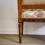Fauteuil sculpté style Louis XVI
