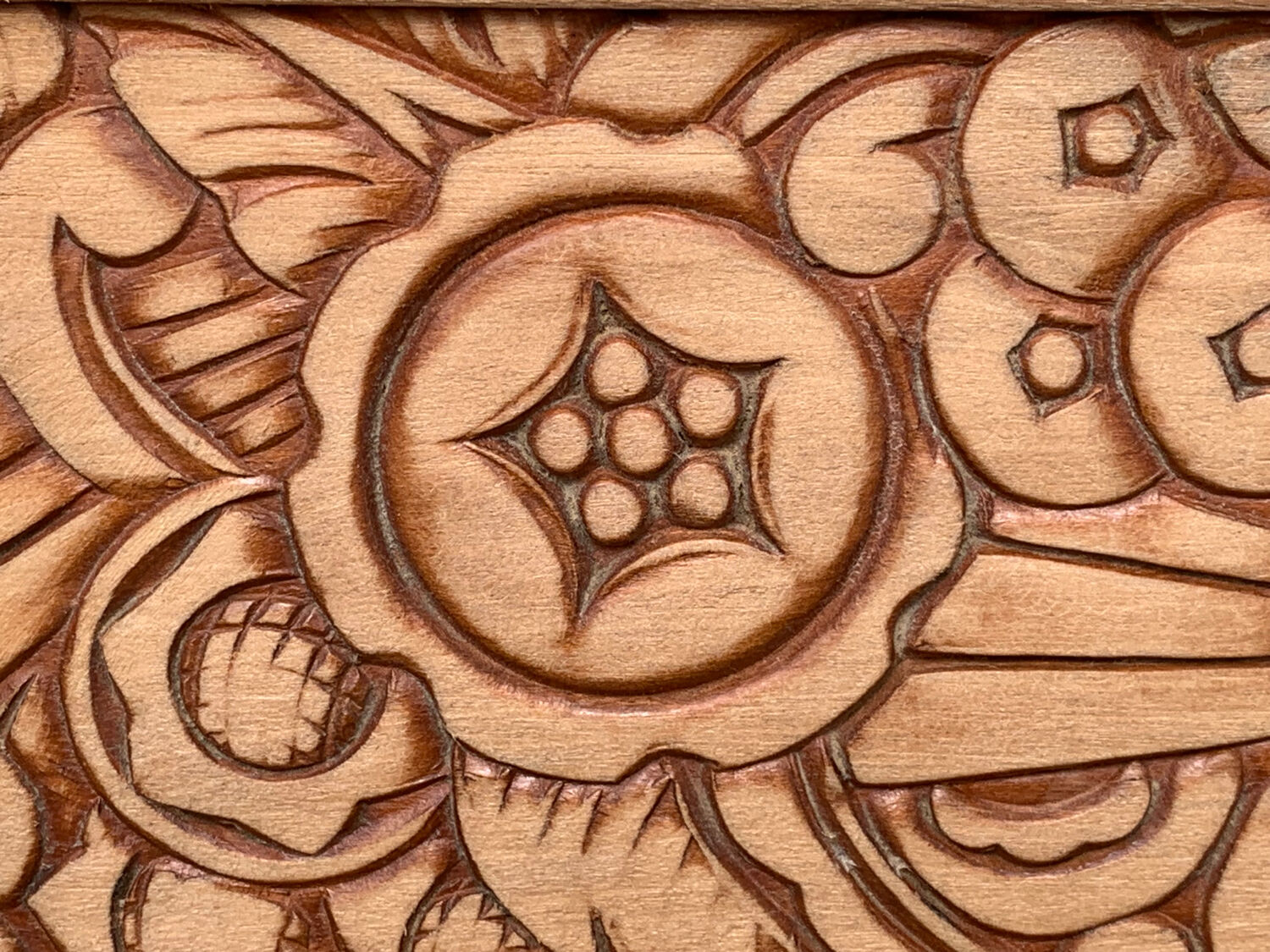 Parisian art deco cabinet 1930 raw wood