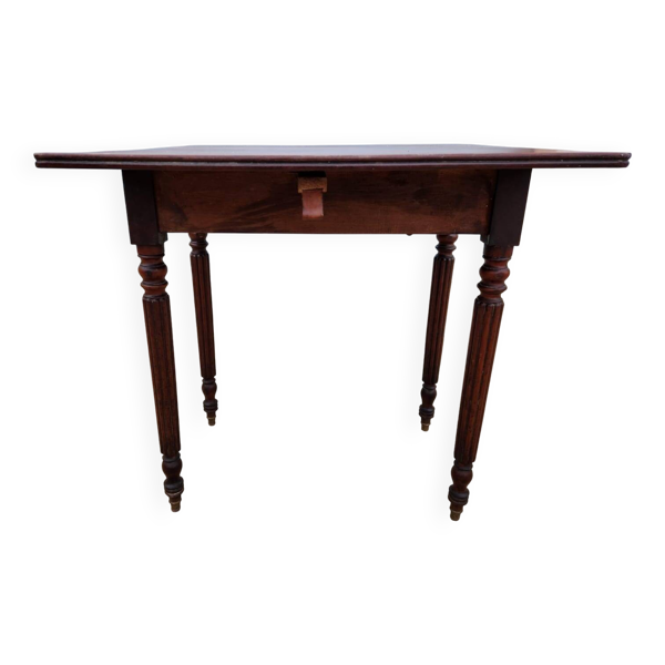 Table de salon à volets d'époque 19° siècle