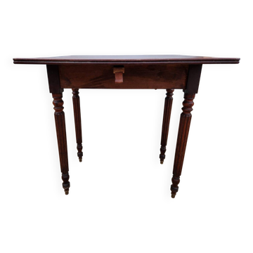 Table de salon à volets d'époque 19° siècle