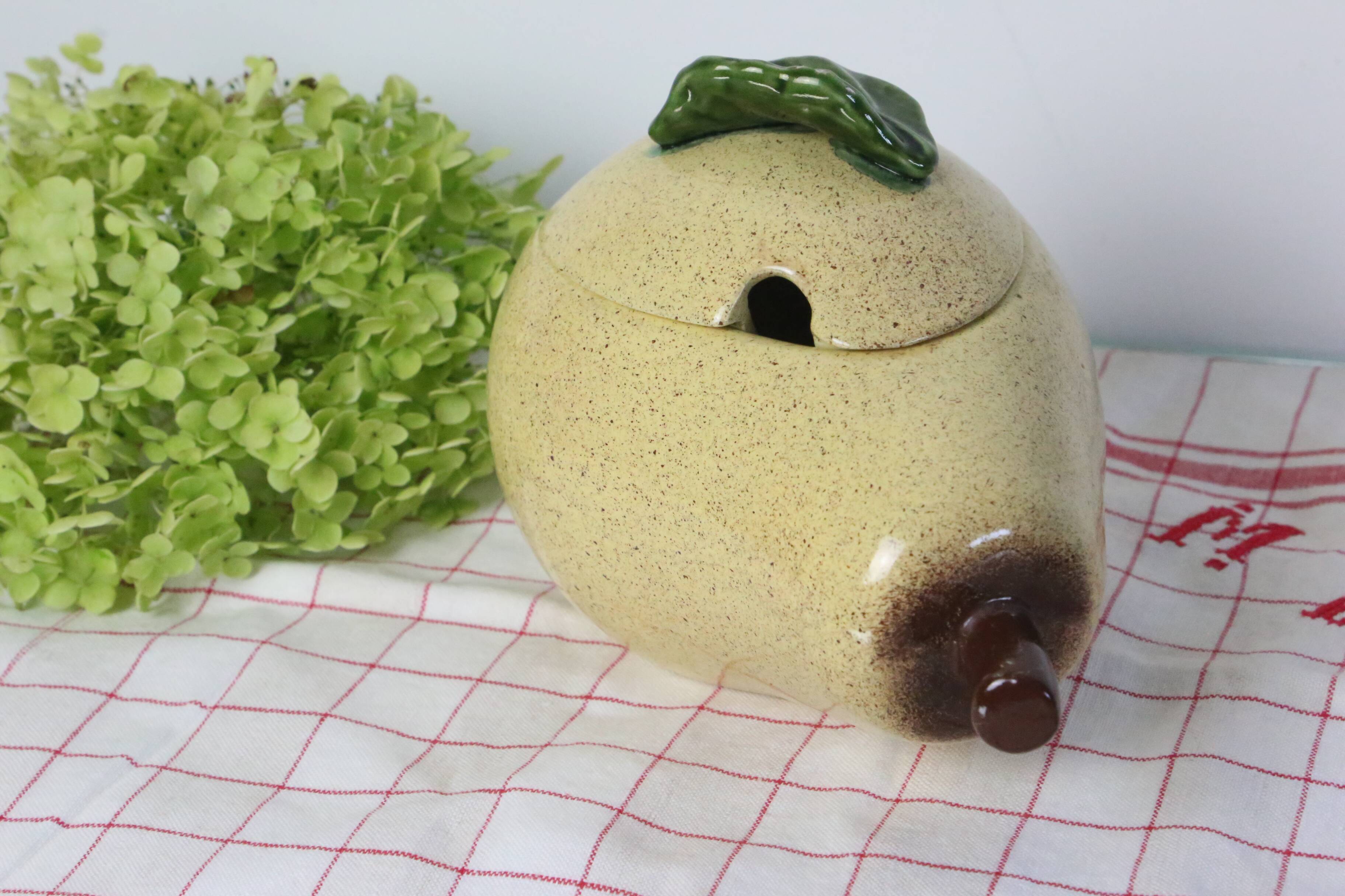 Vintage Pear Soup Tureen in Slip