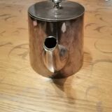 silver-plated teapot