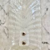 Mazzega pair of Murano glass wall lights, Italy 1970