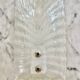 Mazzega pair of Murano glass wall lights, Italy 1970