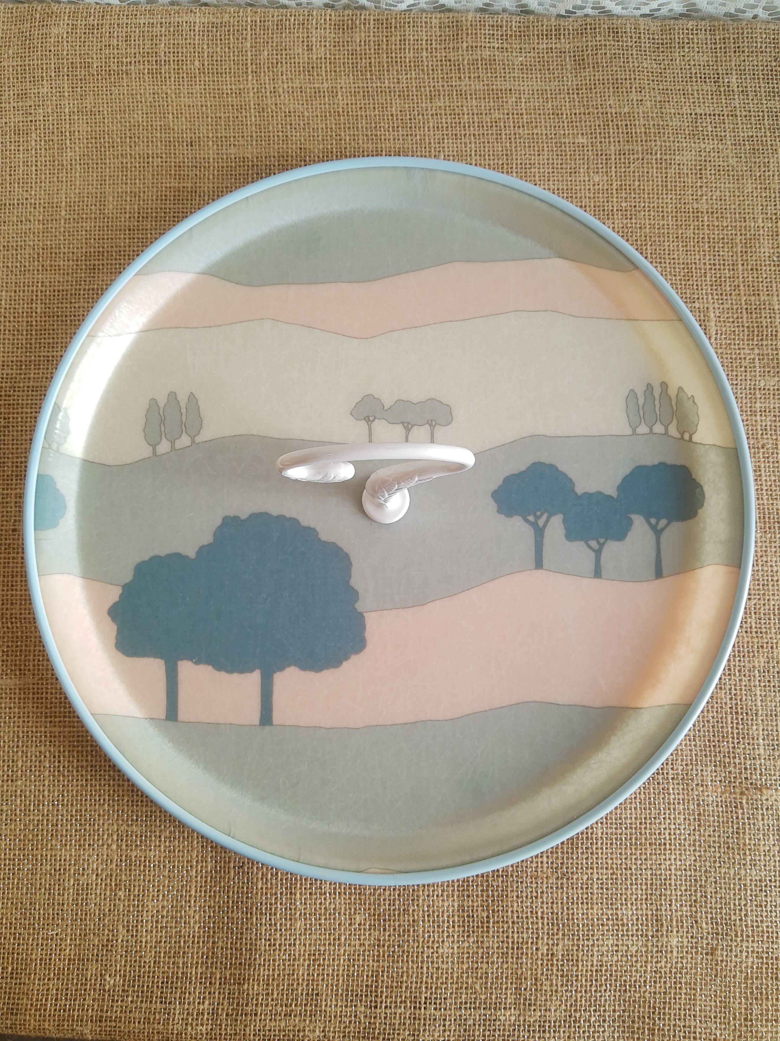 Vintage Fiberglass Serving Tray