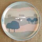 Vintage Fiberglass Serving Tray