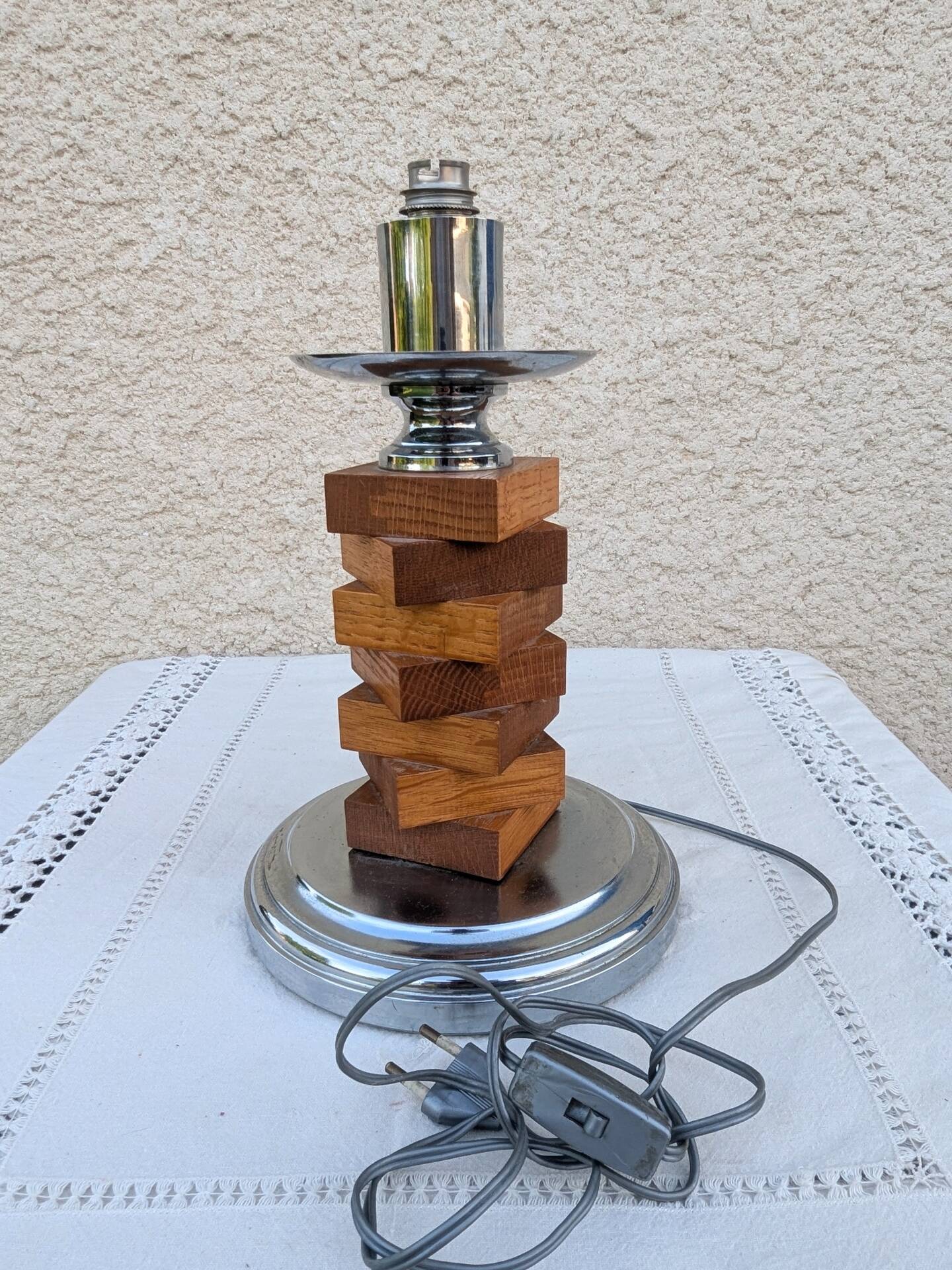Kinetic Lamp Modernist Brutalist Vintage Space-Age 60s 70s