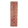 1970s Vintage Turkish Hand-Knotted Wool Cotton Red Runner Rug 83x314
