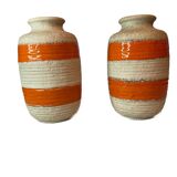 Pair of vintage vases 70s