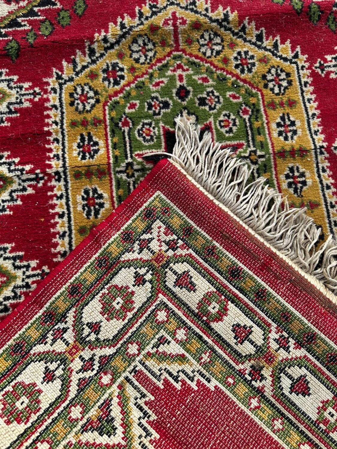 Oriental hallway rug