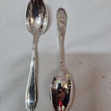 12 cuillères à café argent art déco