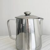 Pot à lait, carafe en inox brillant