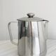 Pot à lait, carafe en inox brillant