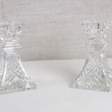 Pair of “waterford crystal” candle holders