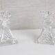 Pair of “waterford crystal” candle holders