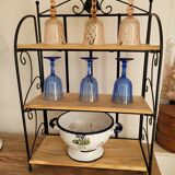 Wrought iron shelf