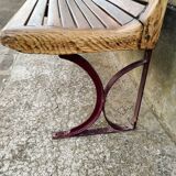 Paris metro bench 1924