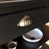 Black vintage Parisian buffet