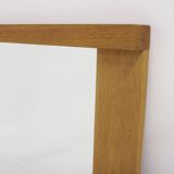 Scandinavian oak mirror Fröseke by Nybrofabriken, Sweden 1960