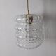 Suspension en verre vintage années 50