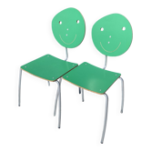 Set of Heart, Cloud, Smiley and Flower chairs by Agatha Ruiz de la Prada