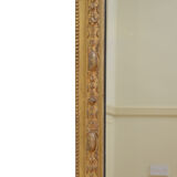 Victorian giltwood wall mirror