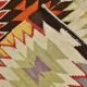 6x10 Tapis Kilim Turc Laine Fait Main, Style Bohème, Motifs Géométriques,