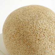 Original 1970s moon rock table lamp by André Cazenave for Tecta