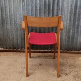Scandinavian vintage bridge chair