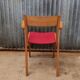 Vintage Scandinavian bridge armchair