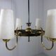 Large brass chandelier Finland 1950’s
